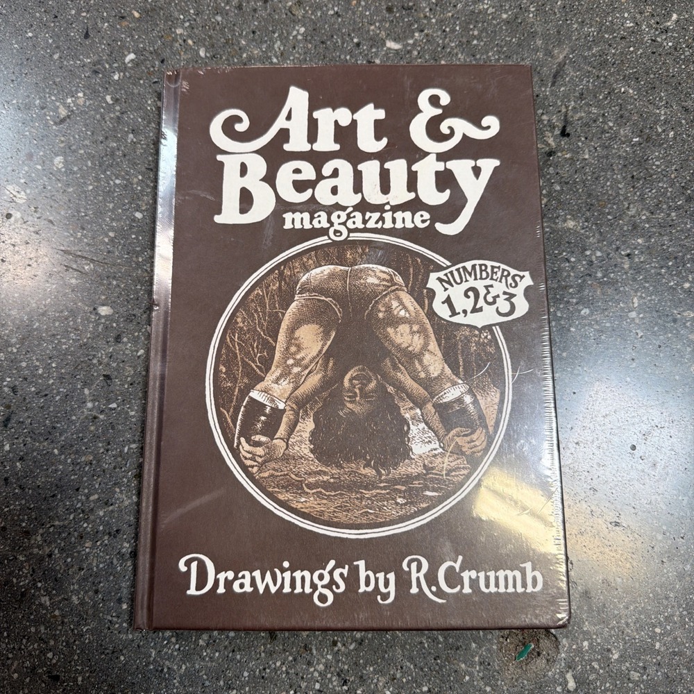 Art & Beauty Magazine - Numbers 1, 2, & 3 : Drawings by R. Crumb HC NEW SEALED